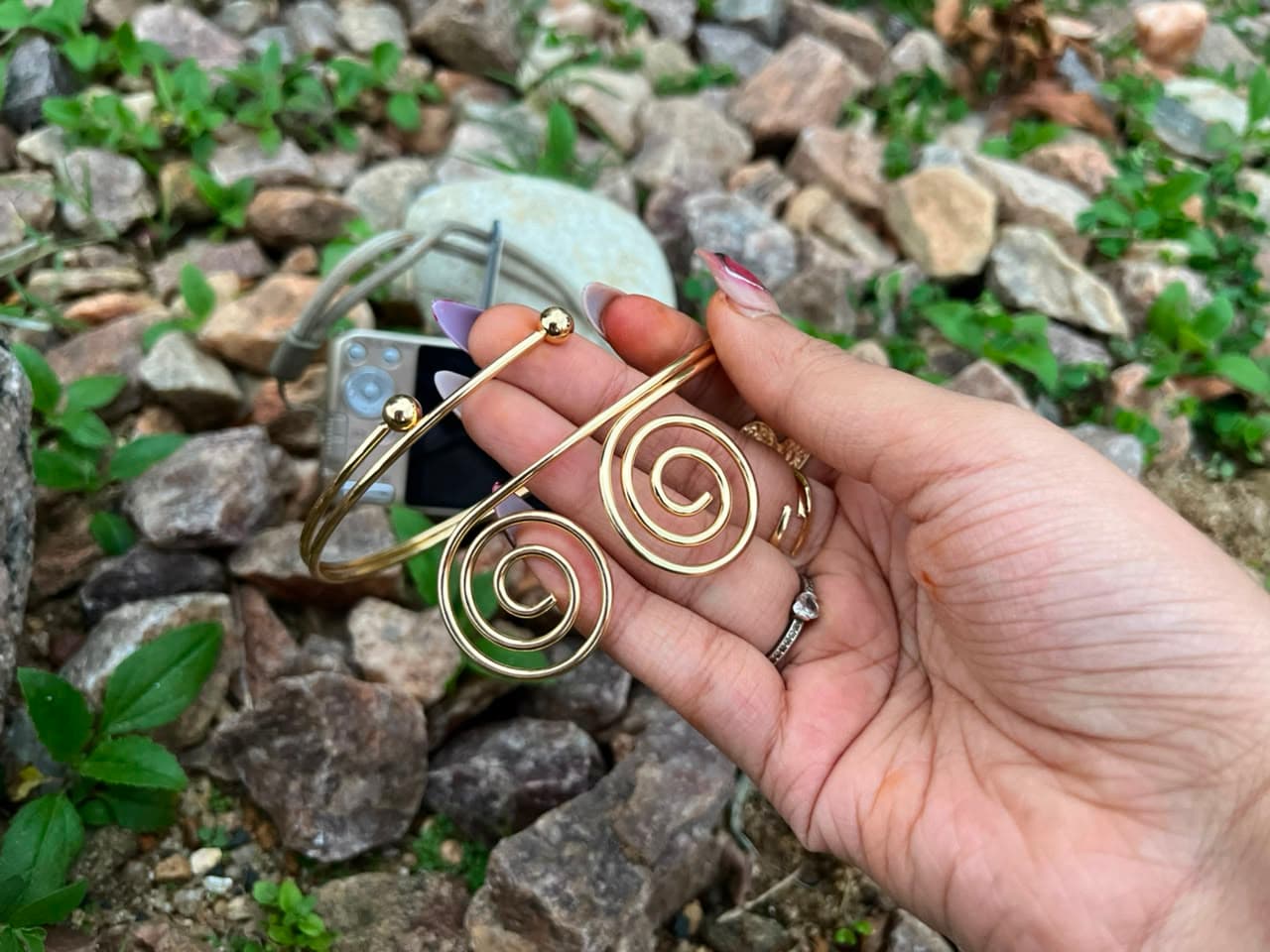 Spiral Wrap Cuff