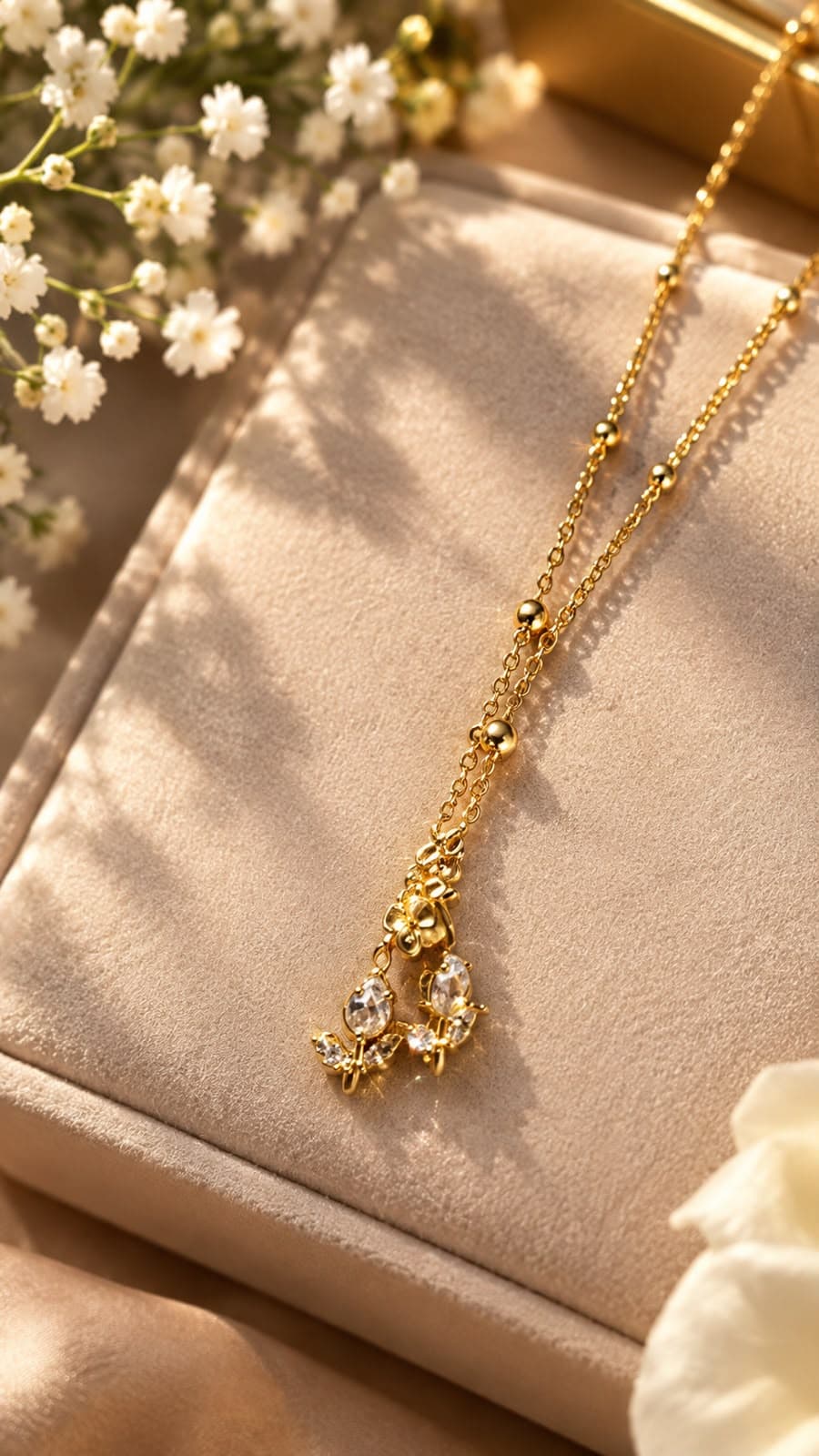 Double tulip pendant