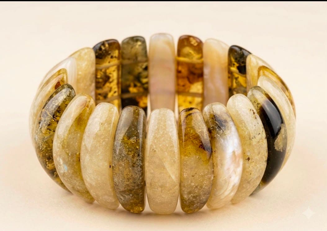 Stretchable resin bangle