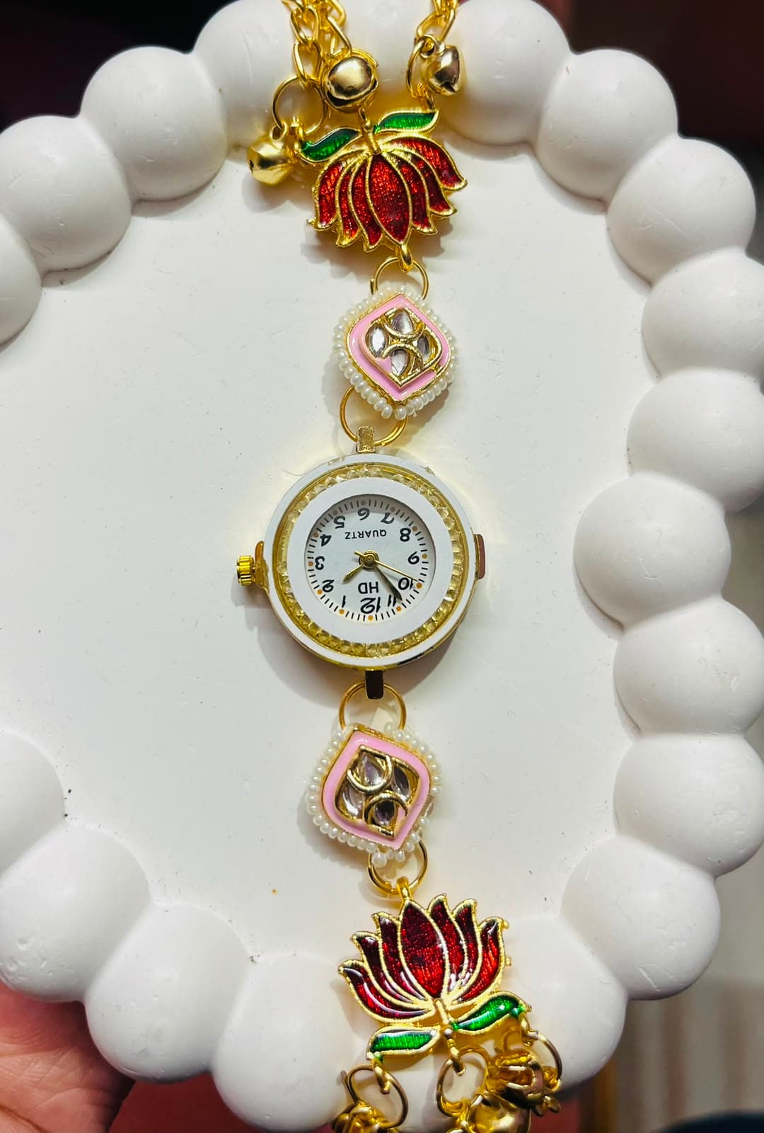 Pink lotus heritage watch