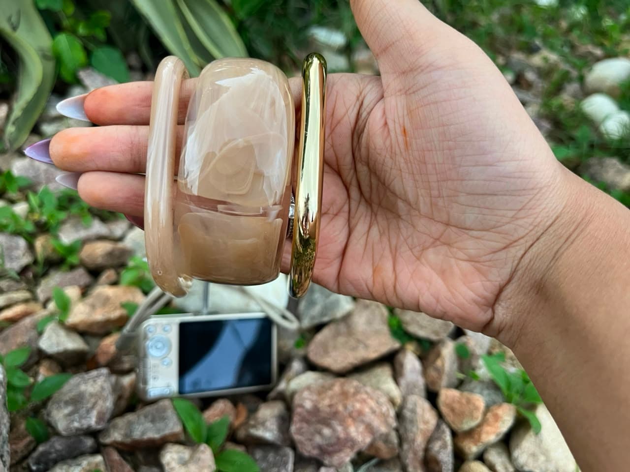 Latte Resin stack (beige)