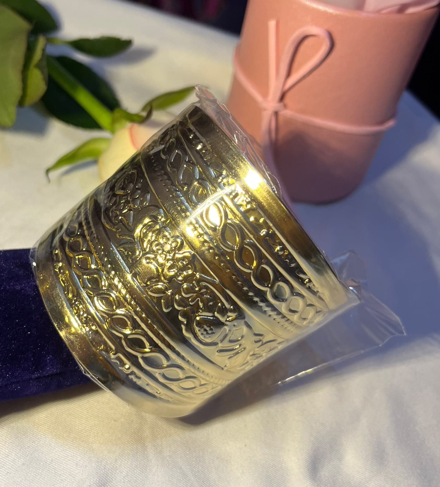 Adjustable Golden Cuff